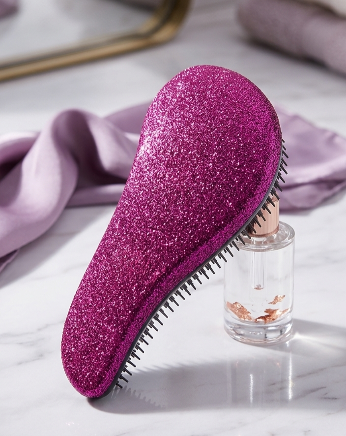 Spazzole Districanti Glitterate