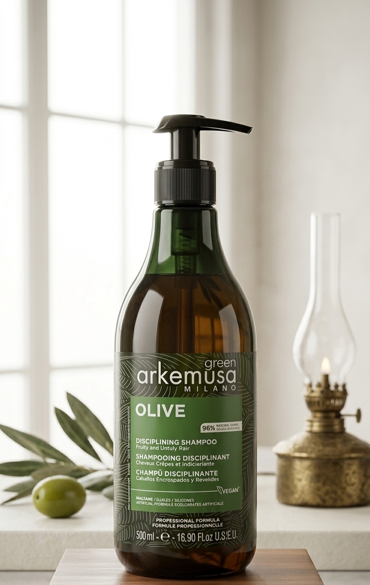 Arkemusa Olive – Shampoo Disciplinante all'Olivo 500ml