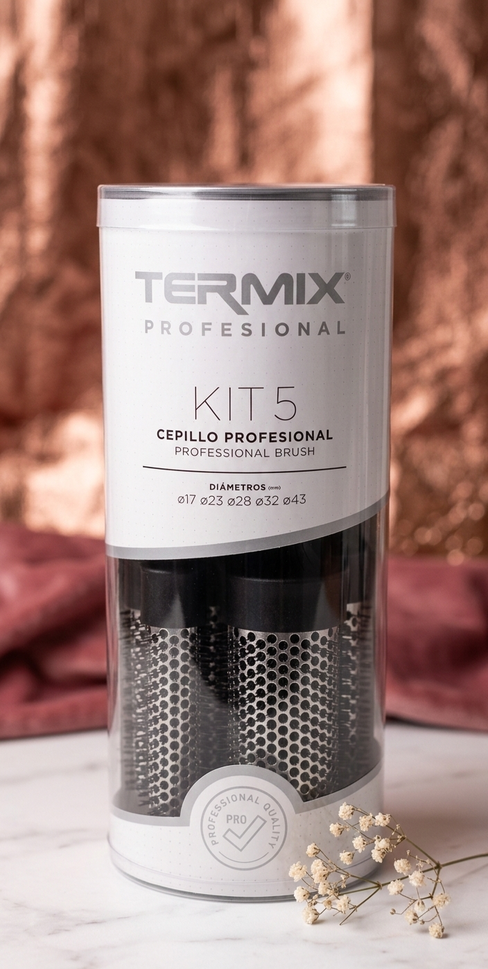 Termix Kit 5 Spazzole Professionali Termiche - Set Completo per lo Styling